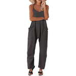 salopette femme légère gris foncé - Vignette | Salopette Forever™