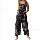 salopette femme legere motif noire - Vignette | Salopette Forever™