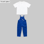 salopette fille bleu - Vignette | Salopette Forever™