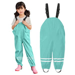salopette impermeable enfant turquoise - Vignette | Salopette Forever™