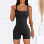 salopette sport courte noire - Vignette | Salopette Forever™