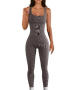 salopette sport longue gris fumé - Vignette | Salopette Forever™
