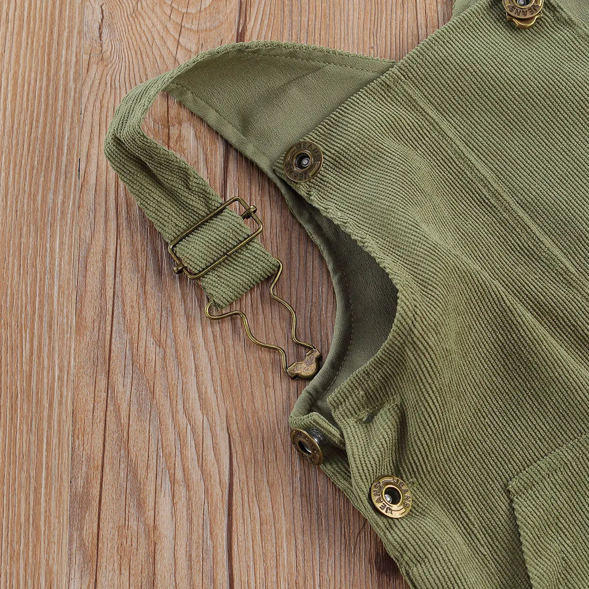 salopette bébé verte