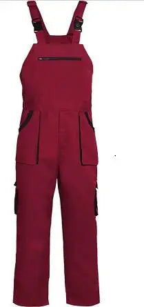 salopette de travail homme rouge