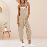 salopette femme légère beige - Vignette | Salopette Forever™