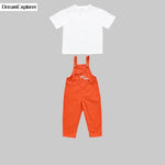 salopette fille orange - Vignette | Salopette Forever™