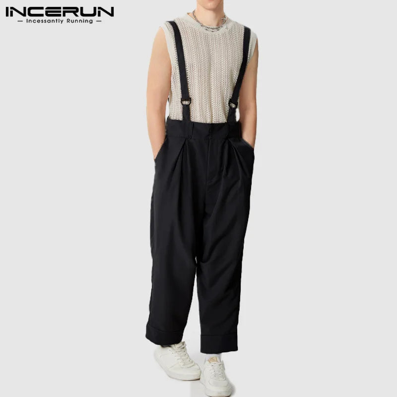 salopette homme basse noire