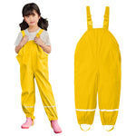 salopette imperméable enfant jaune - Vignette | Salopette Forever™