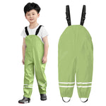 salopette impermeable enfant khaki - Vignette | Salopette Forever™