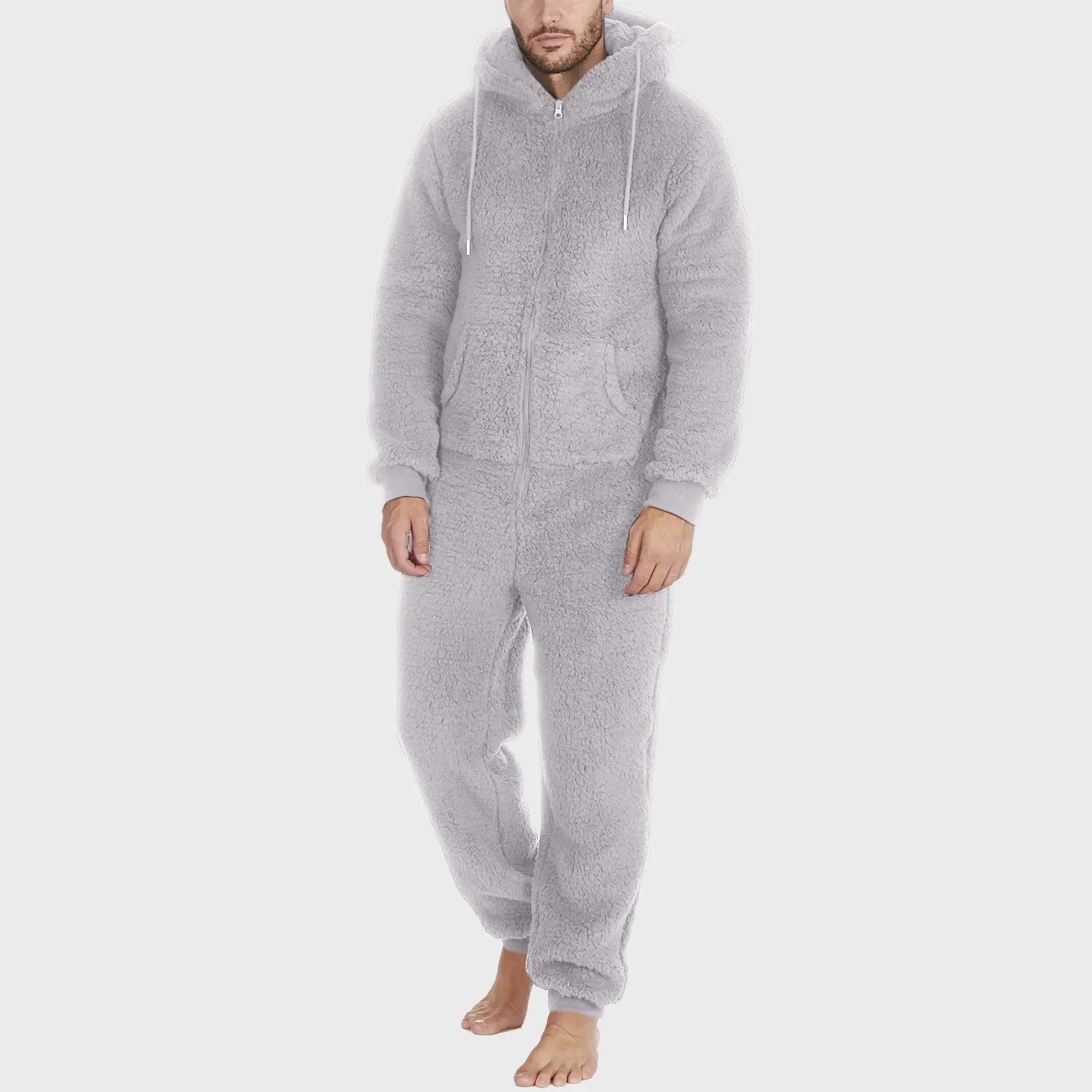 salopette pyjama gris