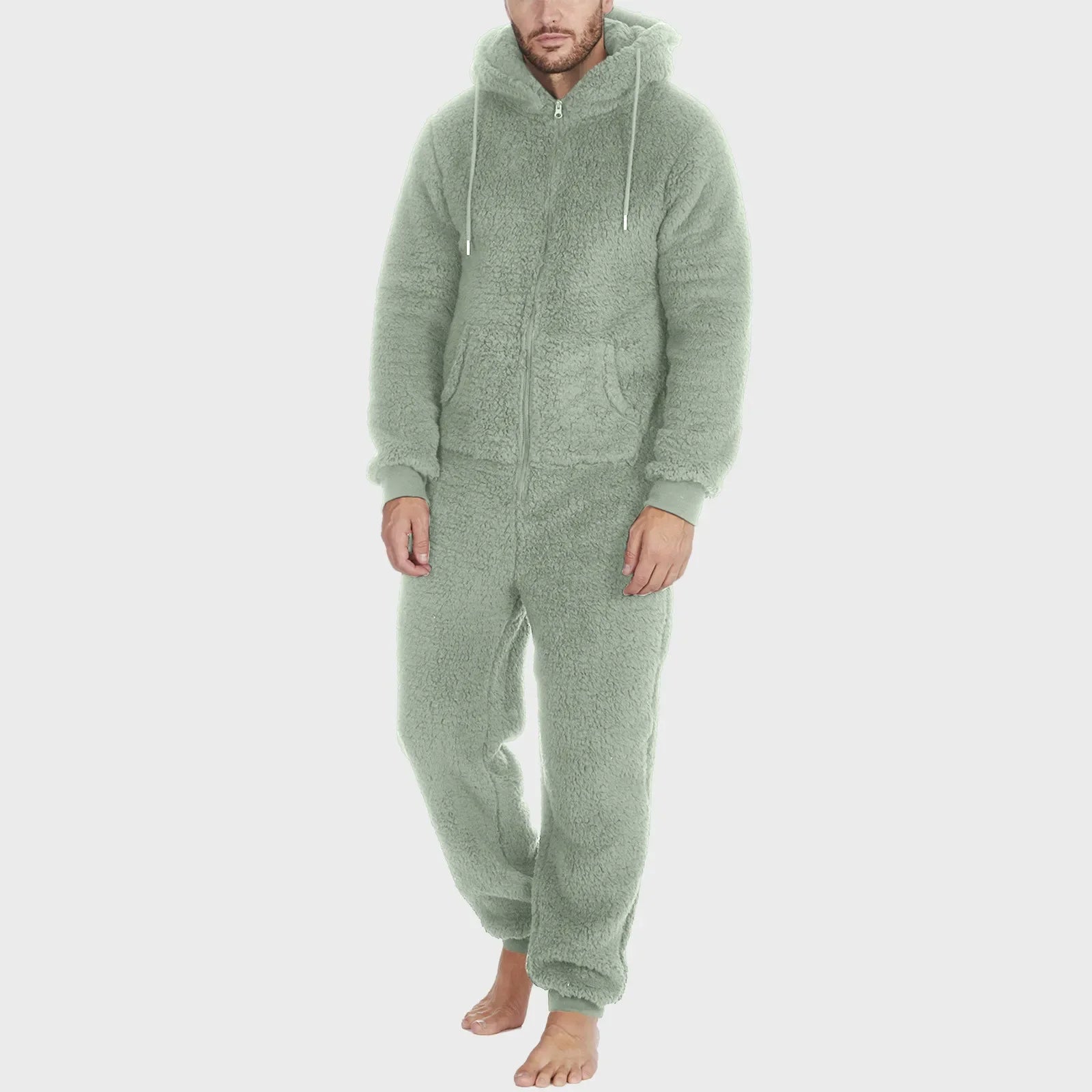 salopette pyjama vert clair