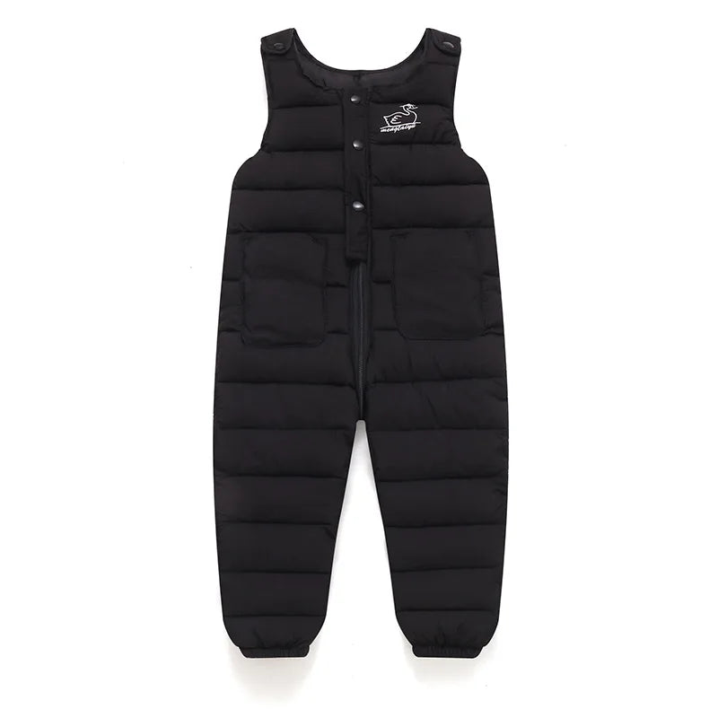 salopette ski enfant noire 2