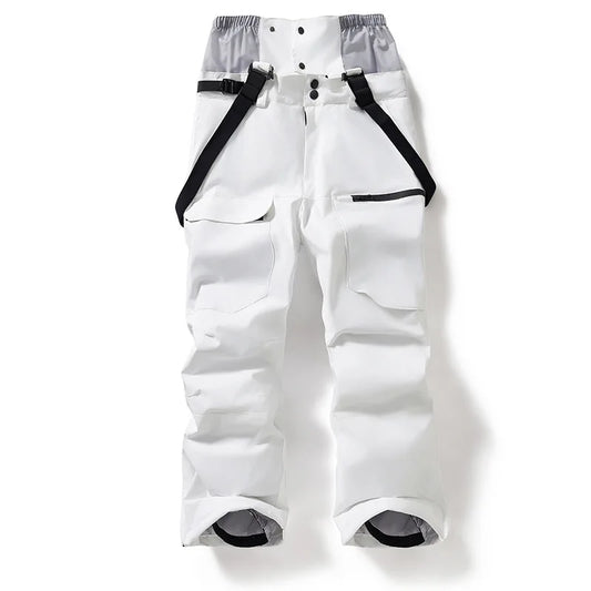 salopette ski femme blanche