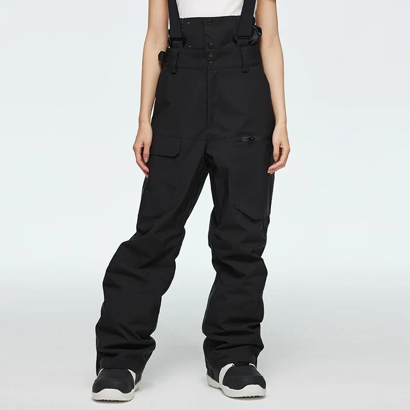 salopette ski femme noire