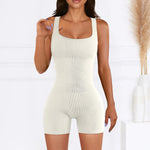 salopette sport courte abricot - Vignette | Salopette Forever™